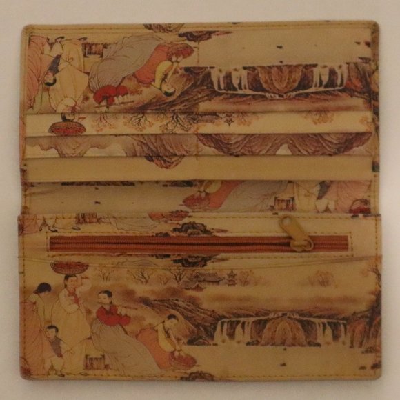 Japan Japanese Village Traditional Cultural Scene WALLET - Picture 2 of 2